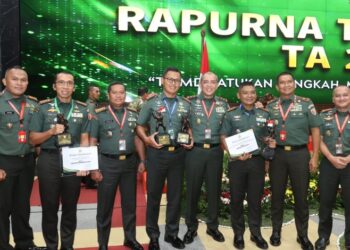 Pangdam V/Brawijaya Apresiasi Keberhasilan Kodim 0818/Malang-Batu, Kodim Sidoarjo dan Kodim Magetan di Ajang TMMD 126