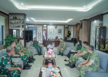 Pangdam XV/Pattimura Sambut Kunjungan Kerja Askomlek Kaskogabwilhan III