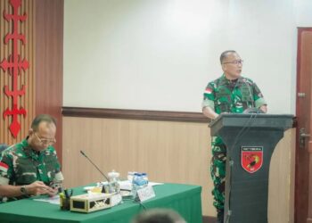 Pangdam XV/Pattimura Pimpin Paparan Lanjutan Program Teritorial Berdampak, Fokus Utama Pengairan Pertanian