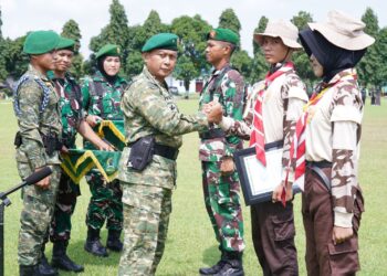 Persami KKRI Kodim 0808 Blitar Resmi Ditutup Oleh Danrindam V/Brawijaya