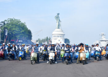 Komandan dan Wadan Puspenerbal Hadiri Fleet Festival Peringatan Hari Armada Rl 2025