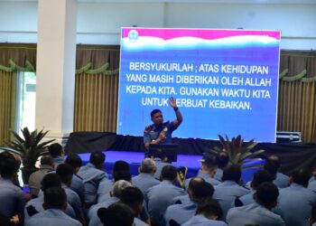 Jam Komandan, Danpuspenerbal: Bersyukur, Instrospeksi Diri dan Jangan Bosan Ingatkan Anak Buah
