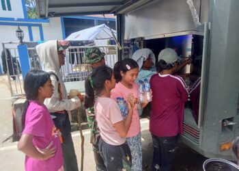 Mobil RO Yon Zipur 1/DD Siap Pastikan Ketersedian Air Bersih Di Tapanuli Utara