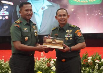 Resmi Jabat Danrem 064/MY, Brigjen TNI Daru Cahyadi S : Kita Akan Kerja Sigap, Cepat Dan Dekat Dengan Masyarakat