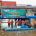 Prajurit Kodim 0503/Jakbar Ikut Karya Bakti Serentak Bersih-bersih Sungai Ciliwung