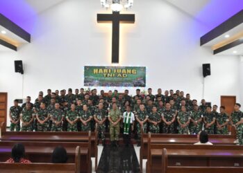 Jelang Hari Juang TNI AD, Kodam XIII/Merdeka Gelar Doa Bersama Lintas Agama