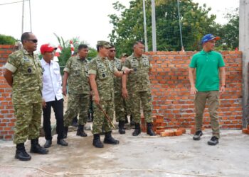 Pangdam II/Sriwijaya Tinjau Progres KDKMP di Wilayah Kodim 0406/Lubuk Linggau