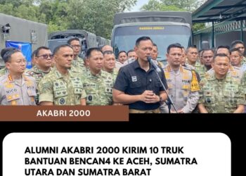 Akabri 2000 “Pamor Persada” Peduli Bencana