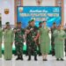 Dandim 0203/Lkt Pimpin Acara Tradisi Korps Penerimaan dan Pelepasan Personel