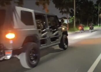 Kodim 0506/Tgr dan Komduk Gelar Patroli Malam Wujudkan Rasa Aman