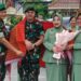 Dandim 0201/Medan Beserta Ibu Ketua Persit KCK Cabang XI Laksanakan Kunjungan Kerja ke Koramil 0201-02/MT