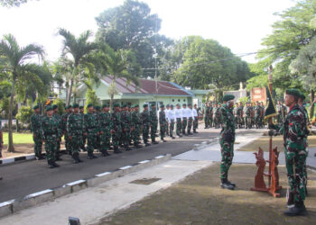 Prajurit Petarung Ajusta Dilepas Ikuti Lomba Peleton Beranting Hari Juang TNI AD