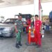 Babinsa Koramil 08/RP Monitoring Pengamanan Pengisian BBM di SPBU