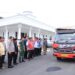 Pemkab Labuhanbatu Lepas 9 Truk Bantuan Kemanusiaan ke Aceh Tamiang, Dandim 0209/Labuhanbatu Hadir Dukung Aksi Kemanusiaan