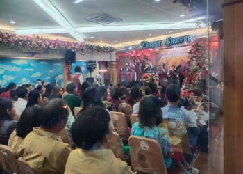 Berikan Kenyamaan dan Keamanan,Koramil 07/KB Monitoring dan Pengamanan Ibadah Kebaktian Misa Hari Natal Umum Tahun 2025