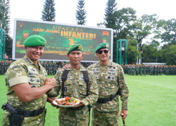 Pangdam III/Slw Hadiri Upacara Hari Juang Infanteri ke-77 di Makodam