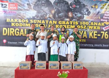 Peringati HUT ke 76 Kodam Jaya,Kodim 0503/JB Gelar Bakti Sosial Sunatan Massal,Ini Kata Dandim