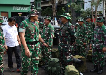 Kesiapan Pengamanan Nataru 2025 /2026, Dandim 0502/JU : Personel Diminta Tingkatkan Kinerja dan Update Bangsit