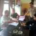 BABINSA BERSILATURAHMI BERSAMA  PERANGKAT  KELURAHAN.