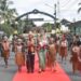 Sambutan Tarian Adat Warnai Kedatangan Dandim 1710/Mimika