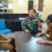 BABINSA KELURAHAN TEGAL SARI MANDALA 1 KOMSOS DENGAN KEPLIN JAGA KAMTIBMAS DALAM RANGKA MENYAMBUT NATARU