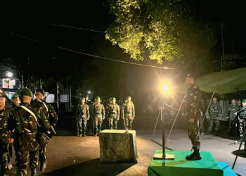 Ws. Danbrigif 3 Kostrad Pimpin Upacara Serah Terima Peleton Beranting Yudha Wastu Pramuka Jaya