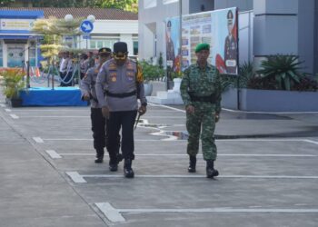 Dandim 0510/Tigaraksa Menghadiri Apel Gabungan Pengamanan Malam Natal Tahun 2025 Wilayah Kab. Tangerang