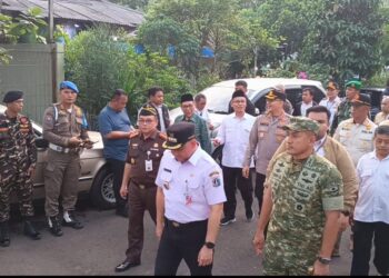 Pastikan Ibadah Natal Berjalan Aman dan Lancar,Dandim 0502/JU Bersama Forkopimko Meninjau Gereja