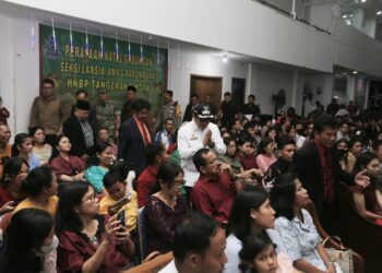 Beri Kenyamanan dan Keamanan Umat Nasrani Beribadah,Dandim 0506/Tgr Lakukan Pemantauan Natal Bersama Forkopimda