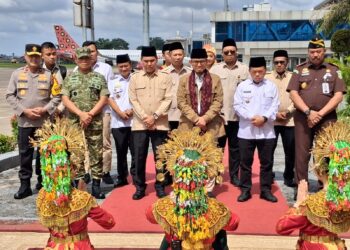 Danrem 042/Gapu Sambut Kunjungan Kerja Wamen Haji dan Umrah RI di Jambi