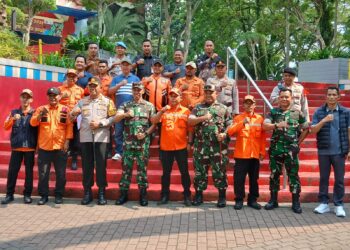 Monitoring Pengamanan di Lokasi Wisata  Citra Raya ,Dandim 0510/Trs dan Kapolresta Bangkitkan Semangat Personel Gabungan