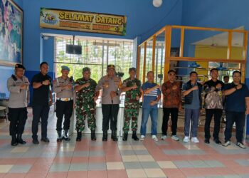Monitoring Pengamanan di Lokasi Wisata  Citra Raya ,Dandim 0510/Trs dan Kapolresta Bangkitkan Semangat Personel Gabungan