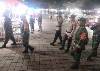 Berkolaborasi Dengan Polri dan Komduk,Personel Kodim 0510/Tigaraksa Wujudkan Kondusifitas Wilayah