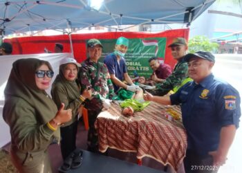 Peringati HUT ke-76 Kodam Jaya,Kodim 0503/JB Gelar Sunatan Gratis Door to Door