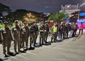Patroli Skala Besar Tiga Pilar, Kodim 0507/Bekasi Pastikan Kota Tetap Aman Pasca Natal dan Jelang Tahun Baru