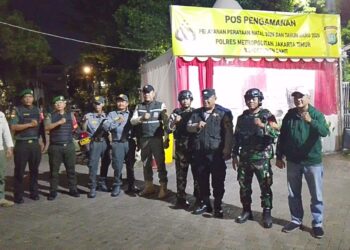 Jelang Tahun Baru 2026, Kodim 0505/JT Gelar Patroli Gabungan di Wilayah Duren Sawit