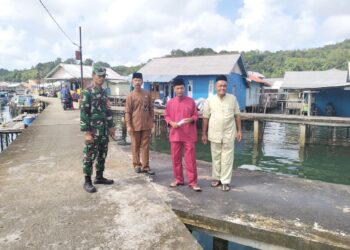 Babinsa Batu Lepuk Dan Komduk Aktif Patroli : Nataru 2025/2026 Di Tambelan Aman
