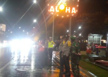 Kodim 0510/Trs Kolaborasi Dengan Unsur Aparat Pemerintah Patroli Kamtibmas “Nataru” 2025/2026