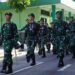 Latihan Defile Rutin, Korem 081/DSJ Mantapkan Disiplin Prajurit