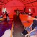 Satgas Gulbencal Kodam IM Bangun Fasilitas Tidur di Tenda Pengungsian Bener Meriah