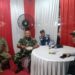 BABINSA KORAMIL 0201-06/MS MELAKSANAKAN POS PAM NATARU TAHUN 2025 – 2026 DIDEPAN PLAZA MILENIUM