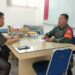 Babinsa Kelurahan Tegal Sari Mandala 1 Anjang Sana Ke Kantor yayasan Sekolah Budicitah