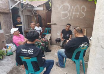Wujudkan Kemanunggalan, Babinsa Kelurahan tanjung mulia Laksanakan Komsos Dengan Warga Binaan