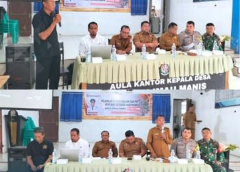 Babinsa Koramil 0201-16/TM Dampingi Pelatihan Kesiapsiagaan dan Mitigasi Bencana di Desa Limau Manis