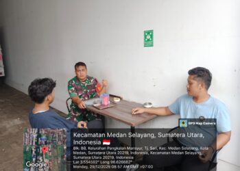 JALIN SILATURAHMI BABINSA KOMSOS BERSAMA STAF DAPUR MBG YANG ADA DI WILAYAH BINAAN