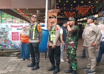 Patroli Nataru, TNI–Polri Ngemplak Pastikan Wisata Aman dan Nyaman