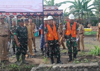 Danrem 071/Wijayakusuma Tinjau Pos PAM Nataru dan Koperasi Merah Putih di Pantura