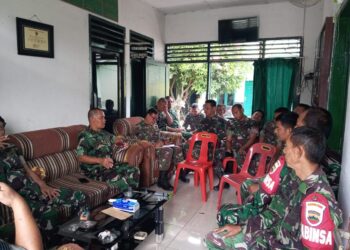 Melalui Jam Komandan, Danramil 05/BD Berikan Penekanan dan Arahan kepada Anggota