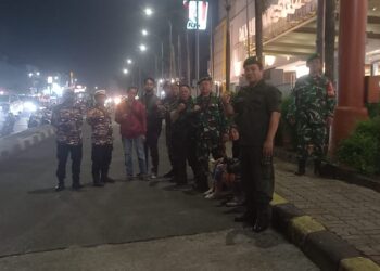 Kodim 0506/Tgr Patroli Malam, Pengamanan Wilayah Jelang Pergantian Tahun