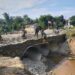 Satgas Gulbencal Kodam I/BB Percepat Pembangunan Jembatan Armco di Desa Sei Litur Tasik Langkat